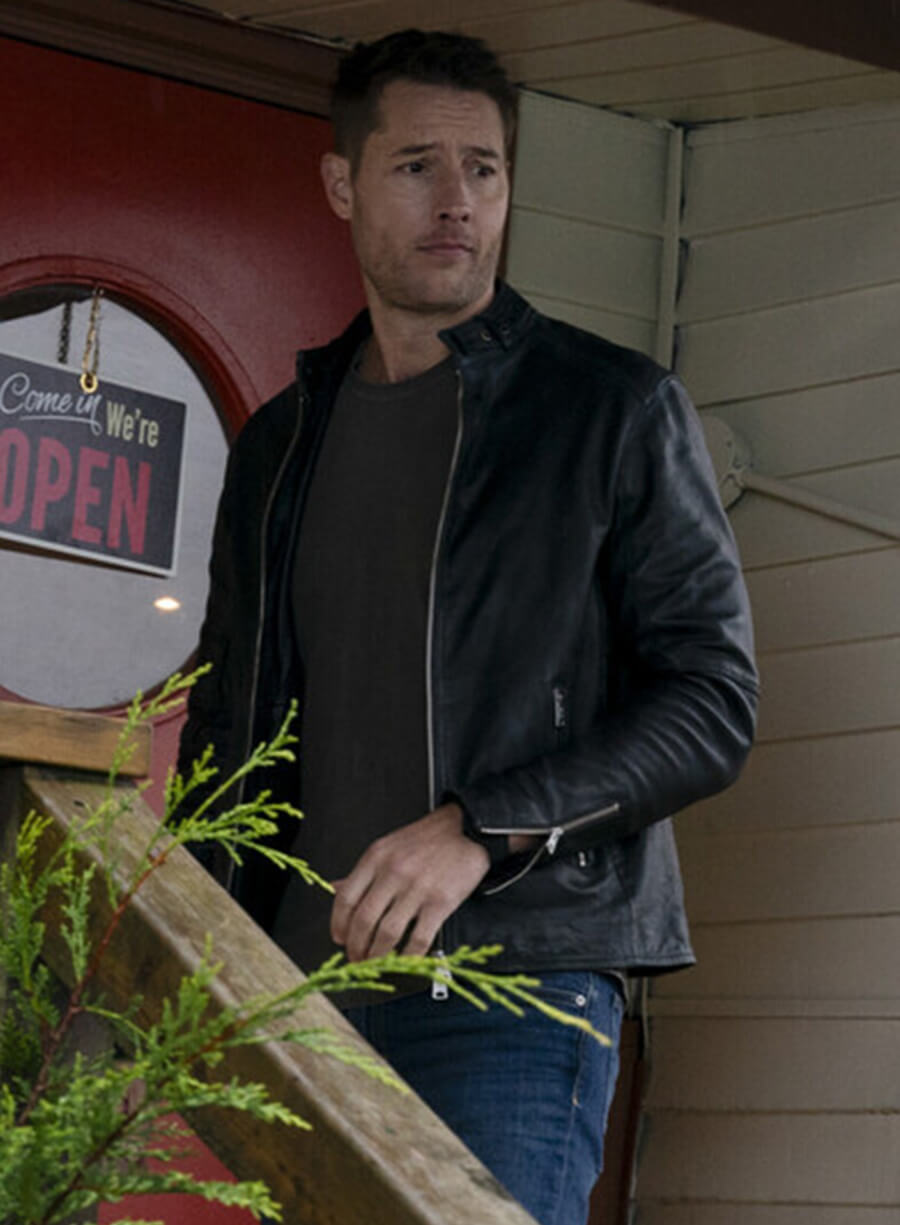 Justin Hartley Tracker S01 Leather Jacket