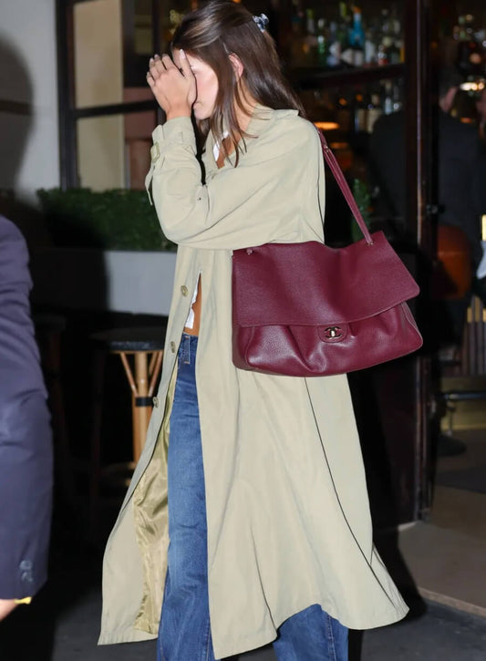 Kaia Gerber Street Style 2026 Trench Coat