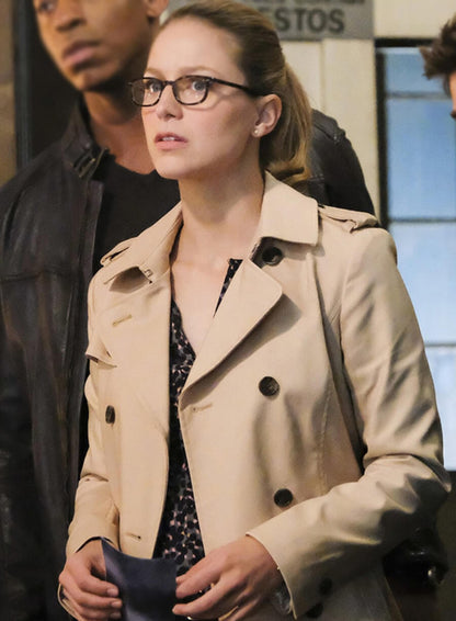 Kara Danvers Supergirl Trench Coat