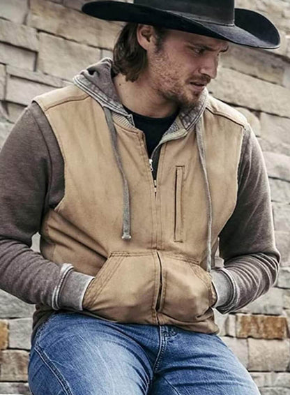 Kayce Dutton Yellowstone Beige Vest