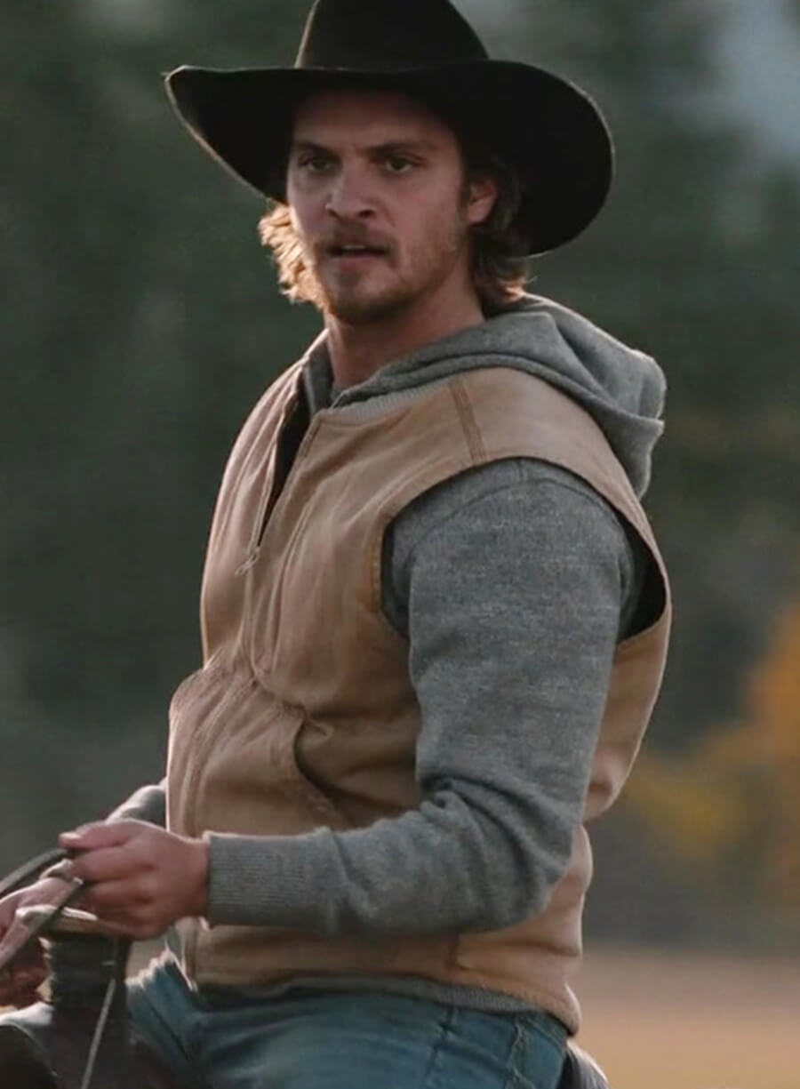 Kayce Dutton Yellowstone Beige Vest