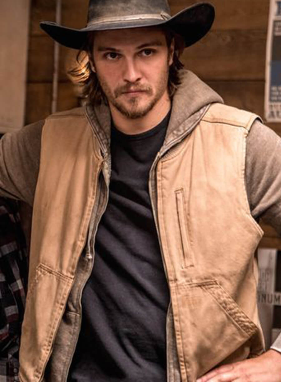 Kayce Dutton Yellowstone Beige Vest