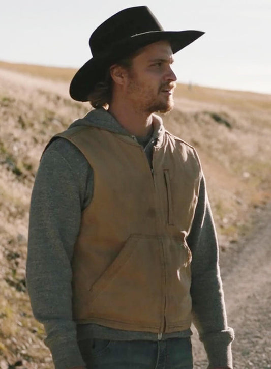 Kayce Dutton Yellowstone Beige Vest