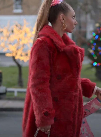 Keeley Jones Ted Lasso Fur Coat
