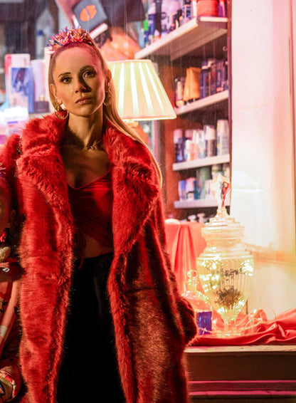 Keeley Jones Ted Lasso Fur Coat