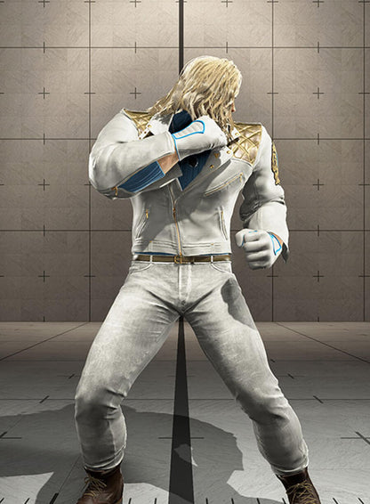 Ken Masters Street Fighter 6 Costume Biker Jacket