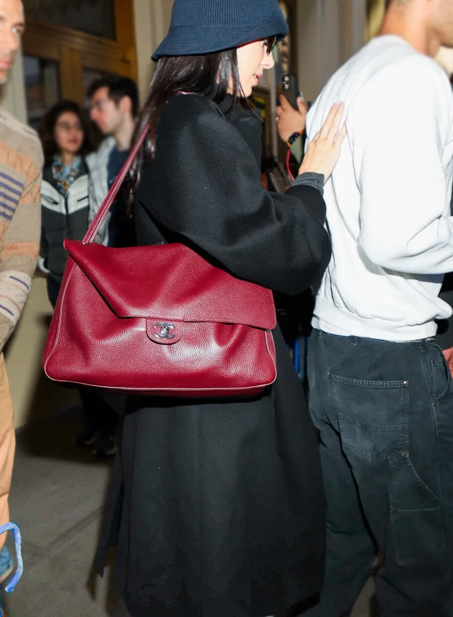 Kendall Jenner The Fear of 13 Black Coat