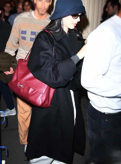 Kendall Jenner The Fear of 13 Black Coat