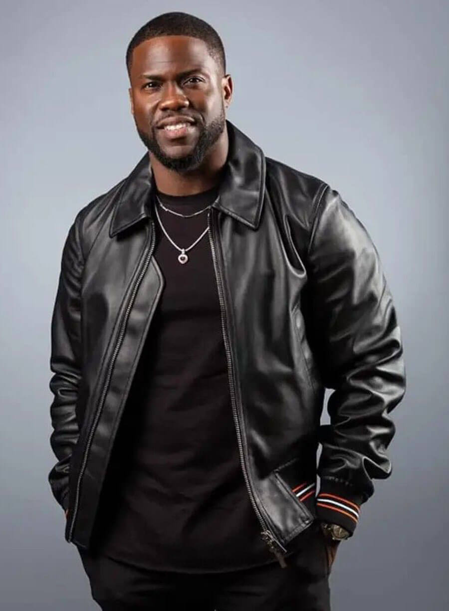 Kevin Hart Black Trucker Jacket