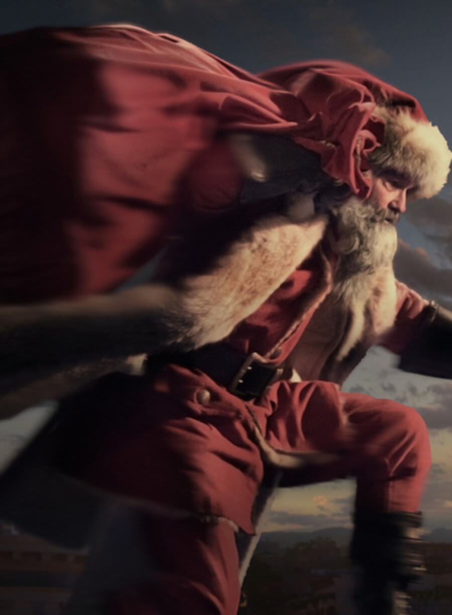 Kurt Russell The Christmas Chronicles Red Santa Coat