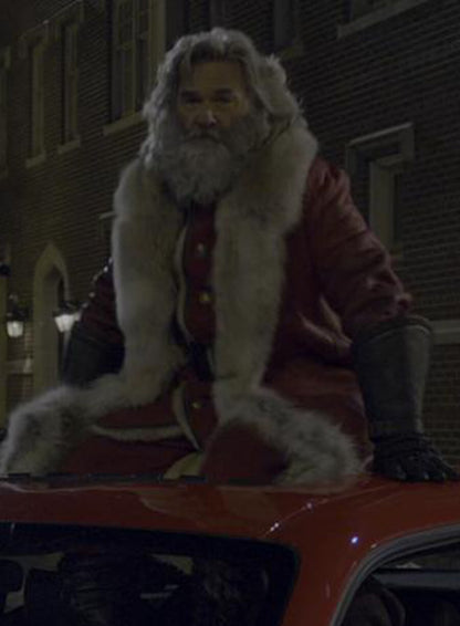 Kurt Russell The Christmas Chronicles Red Santa Coat