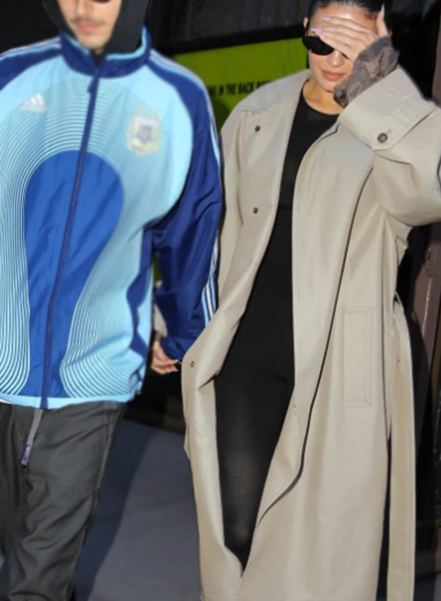 Kylie Jenner Fear of 13 Broadway Coat