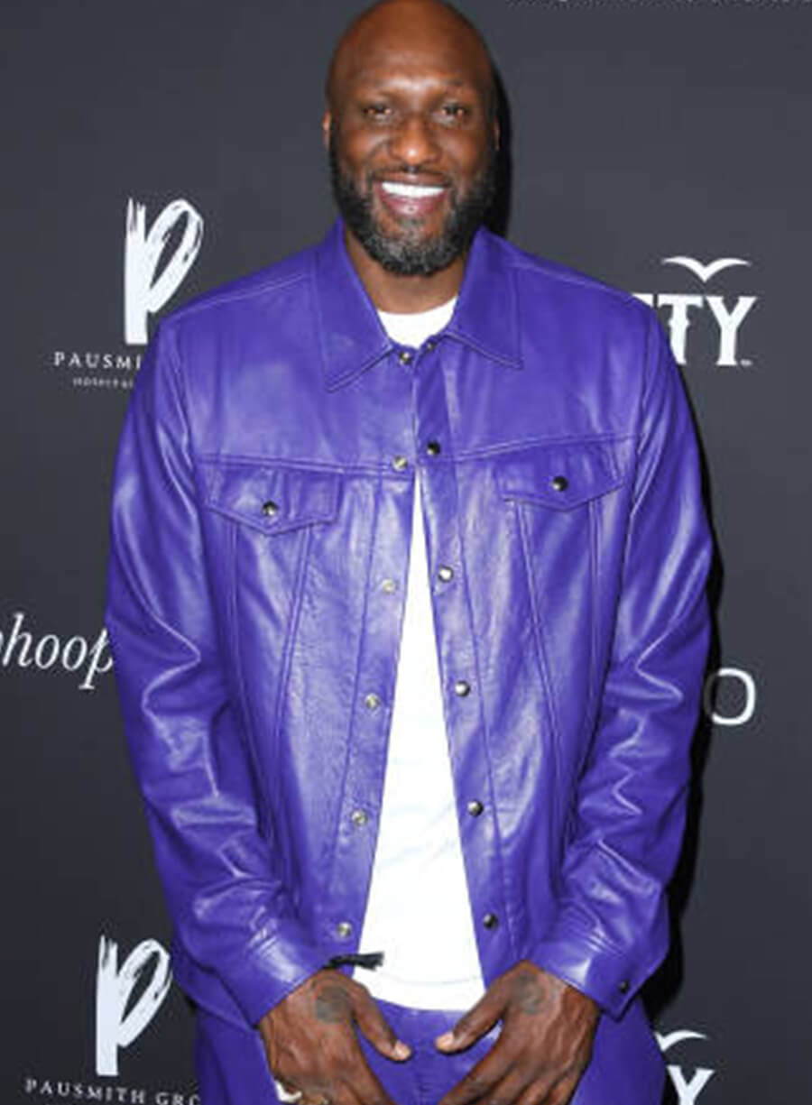 Lamar Odom A Night With Whoopi Leather Jacket