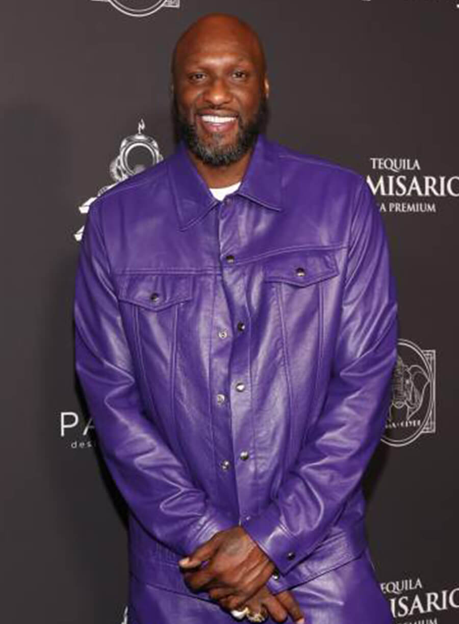 Lamar Odom A Night With Whoopi Leather Jacket
