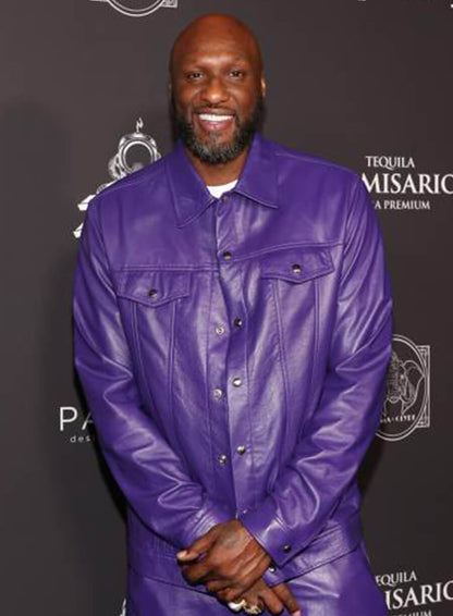 Lamar Odom A Night With Whoopi Leather Jacket