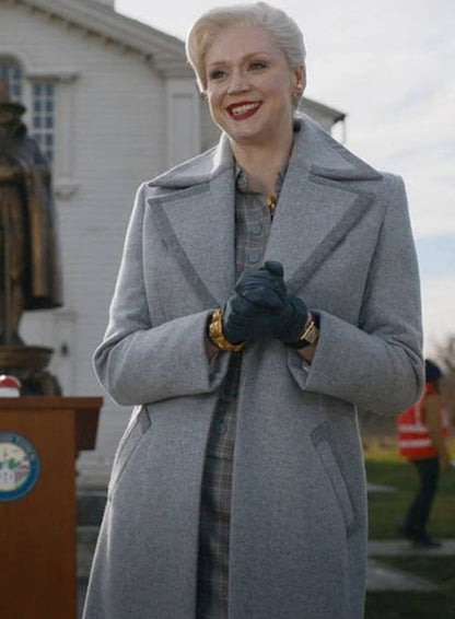 Larissa Weems Wednesday Grey Coat