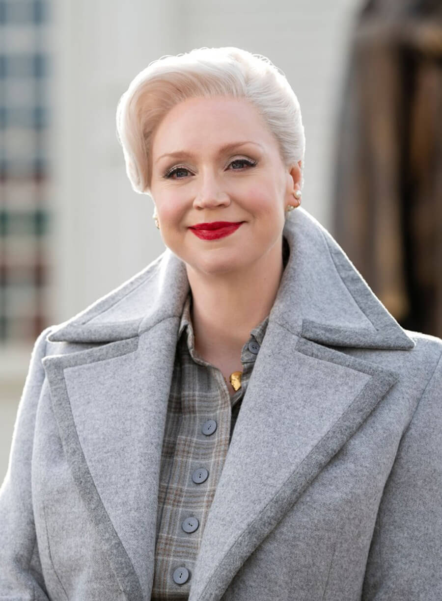 Larissa Weems Wednesday Grey Coat