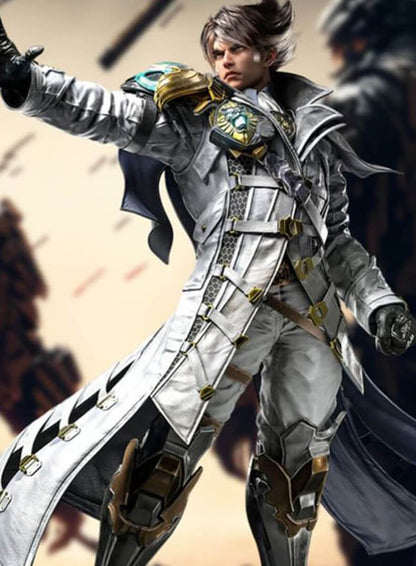 Lars Alexandersson Tekken 8 White Cosplay Coat