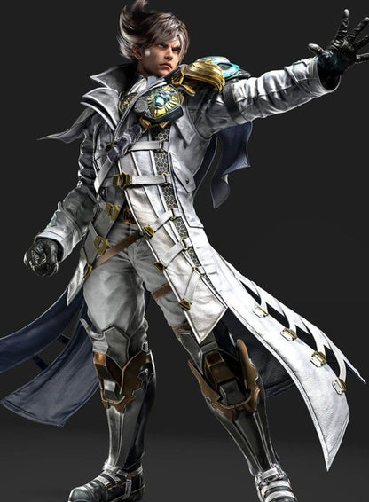 Lars Alexandersson Tekken 8 White Cosplay Coat