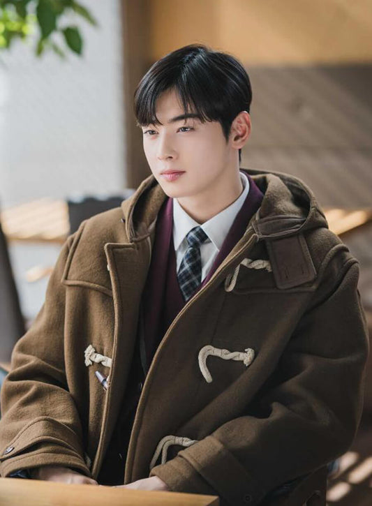 Lee Su-ho True Beauty Hooded Duffle Coat