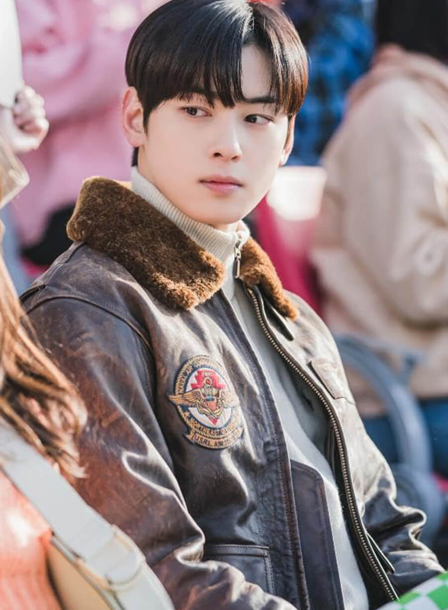 Lee Su-ho True Beauty Shearling Jacket
