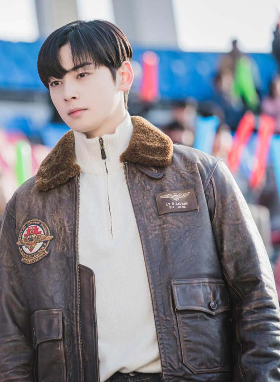 Lee Su-ho True Beauty Shearling Jacket