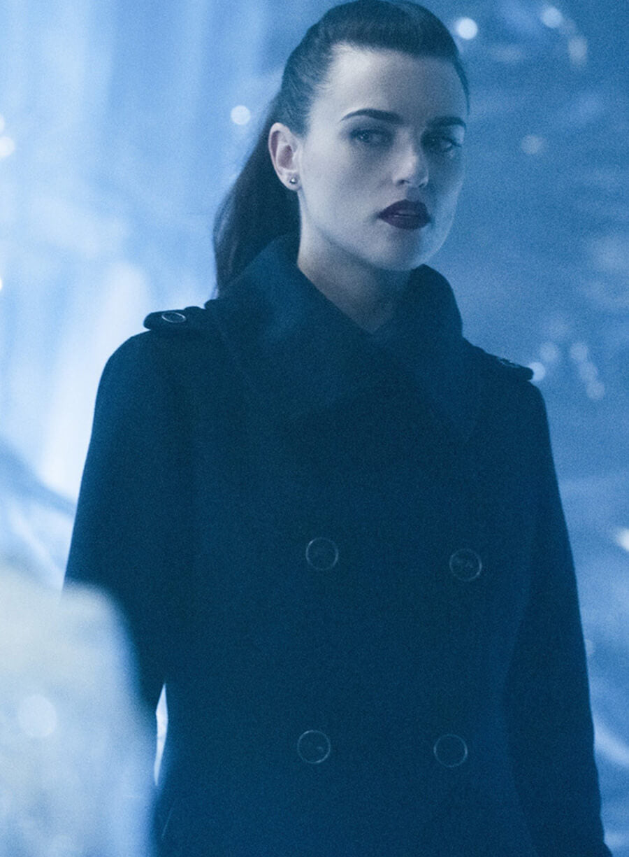 Lena Luthor Supergirl S05 Black Coat