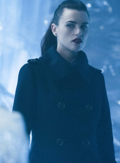 Lena Luthor Supergirl S05 Black Coat