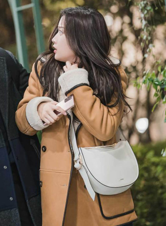 Lim Joo-kyung True Beauty Suede Coat