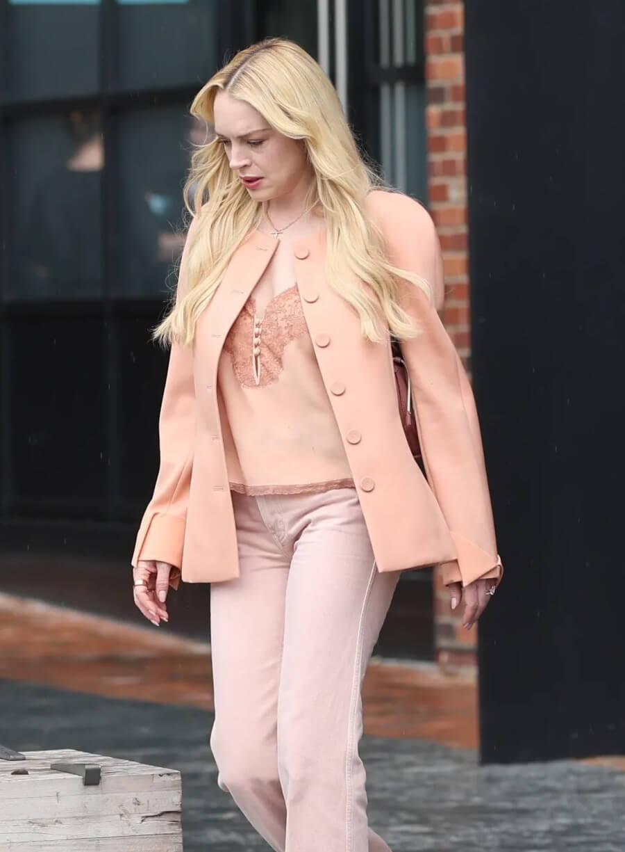 Lindsay Lohan Count My Lies Blazer