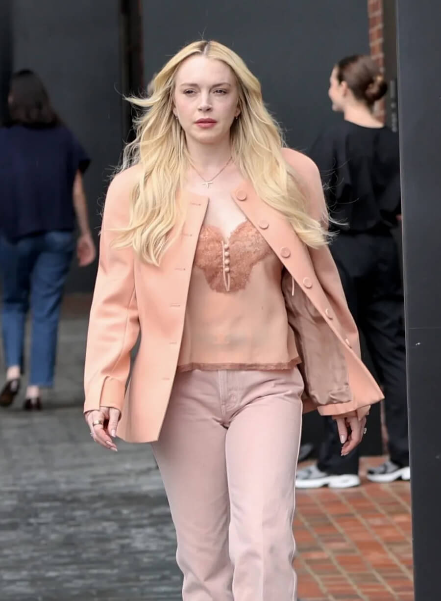Lindsay Lohan Count My Lies Blazer