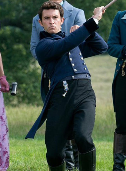 Lord Anthony Bridgerton S02 Blue Tailcoat