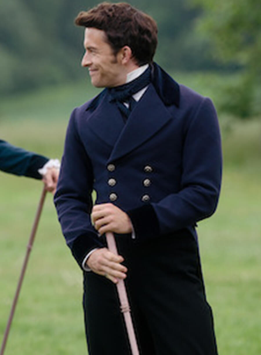 Lord Anthony Bridgerton S02 Blue Tailcoat