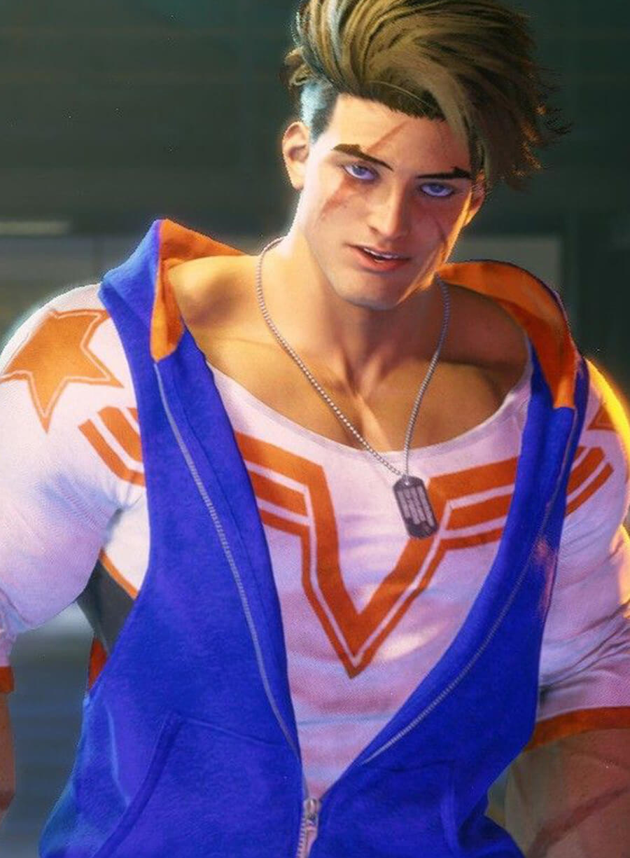 Luke Sullivan Street Fighter 6 Vest