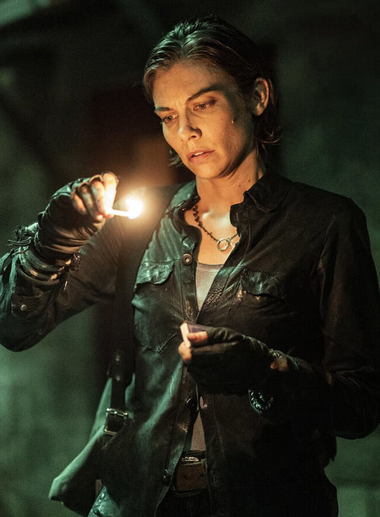 Maggie Greene The Walking Dead: Dead City Leather Jacket
