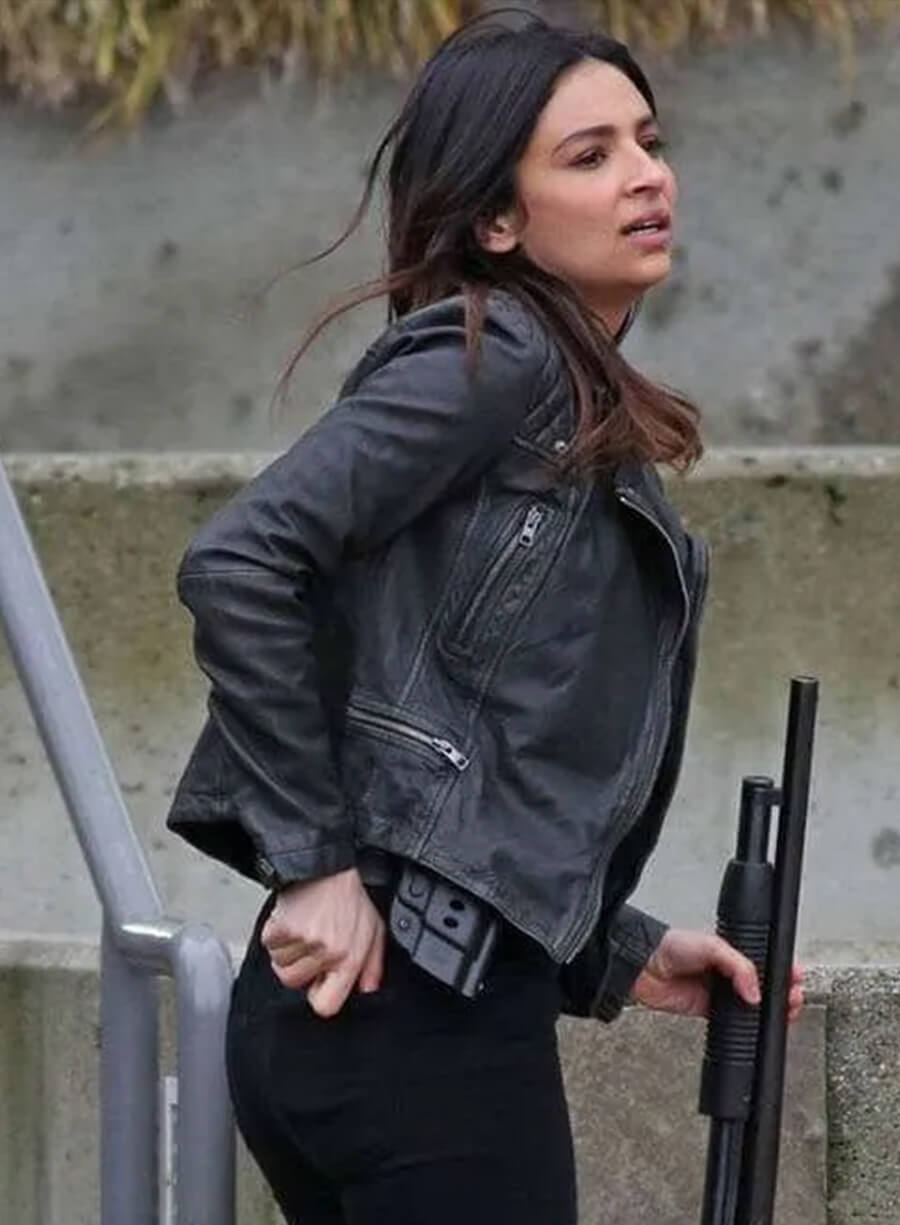 Maggie Sawyer Supergirl Biker Jacket