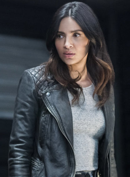Maggie Sawyer Supergirl Biker Jacket