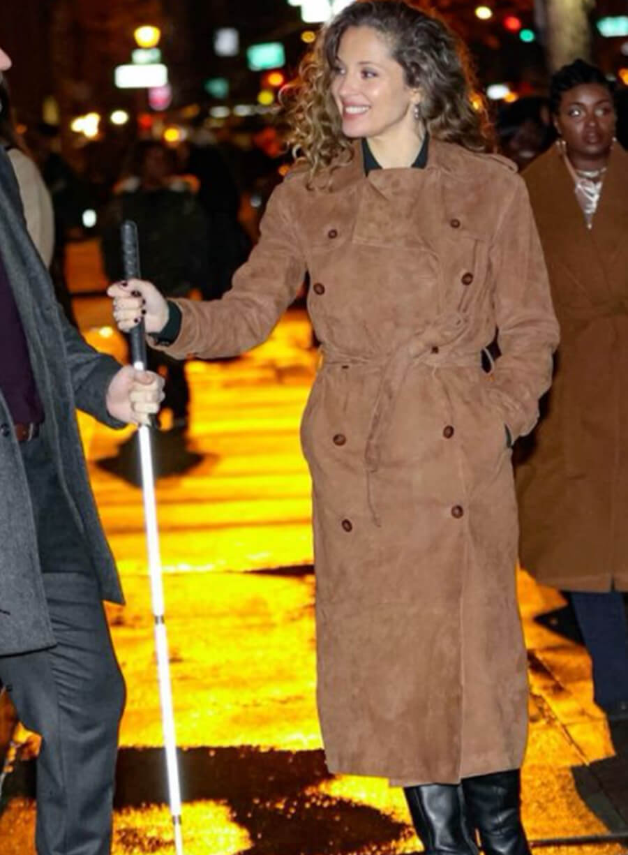 Margarita Levieva Daredevil Born Again Coat