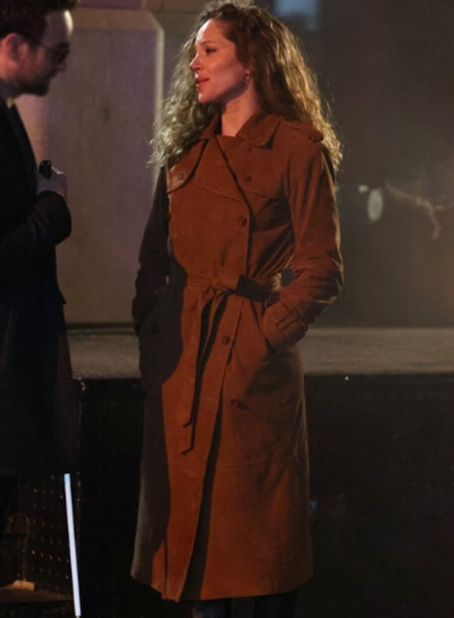 Margarita Levieva Daredevil Born Again Coat