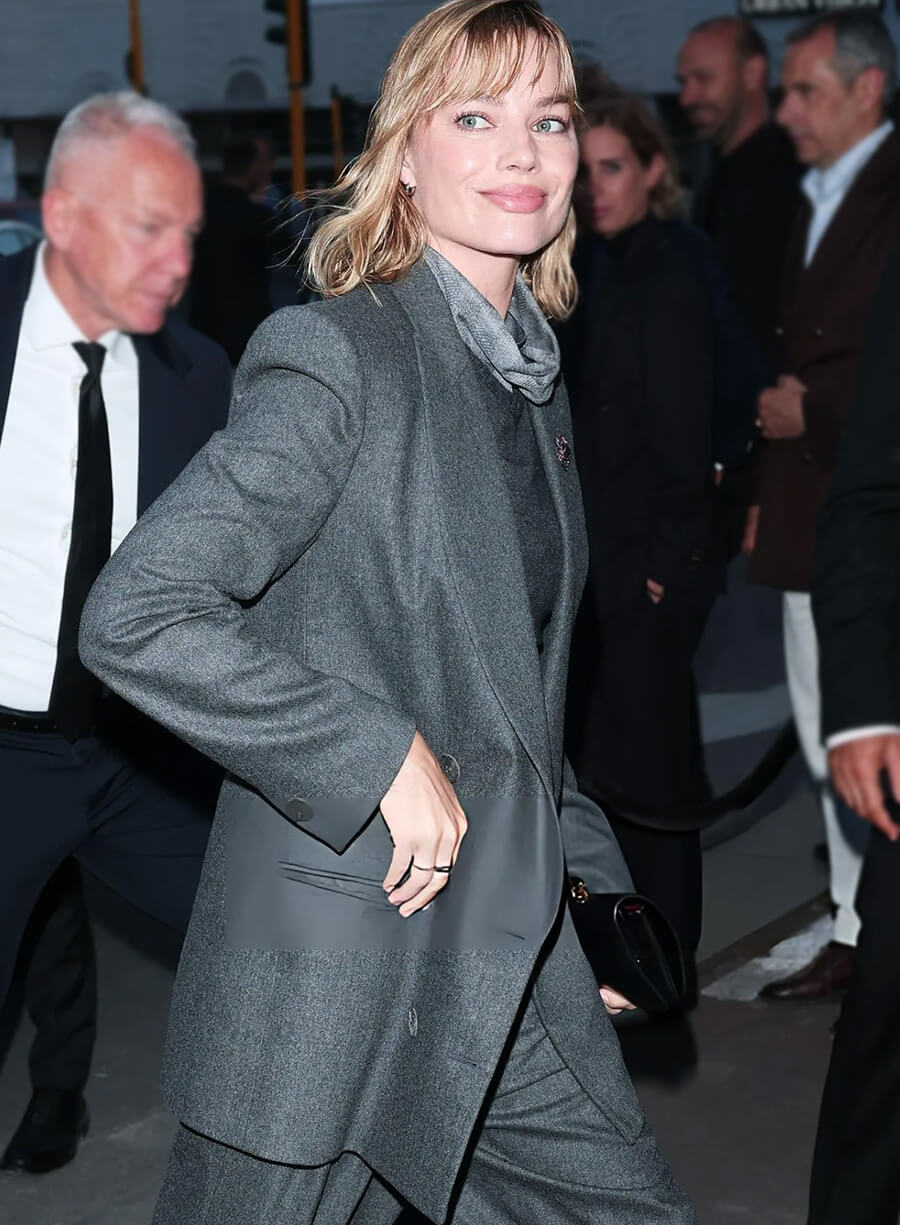 Margot Robbie RH Celebration Wool Blazer