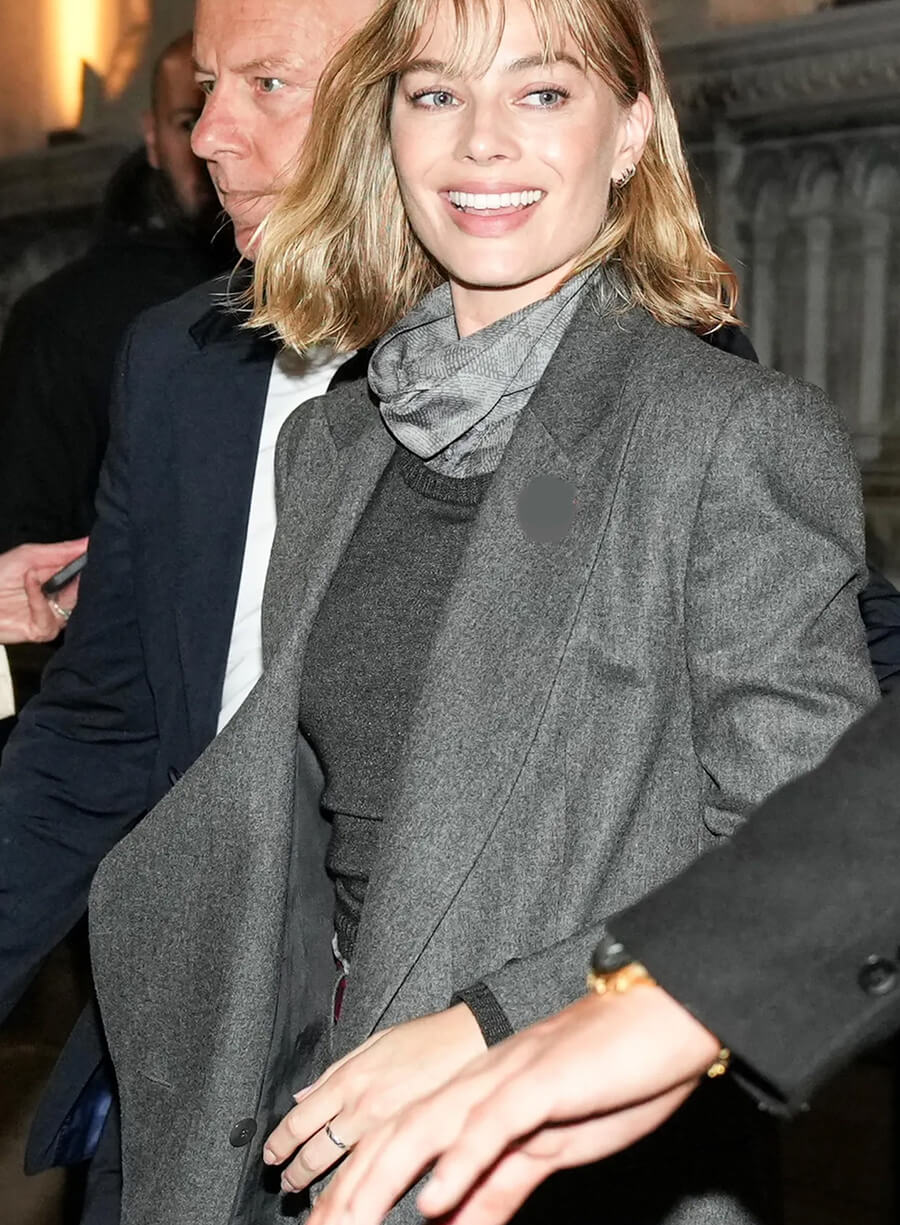 Margot Robbie RH Celebration Wool Blazer
