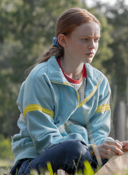 Max Mayfield Stranger Things S04 Blue Jacket