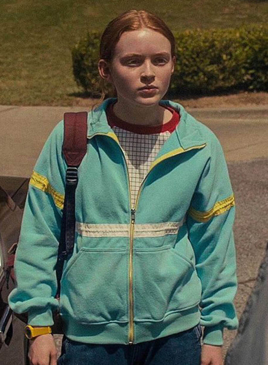 Max Mayfield Stranger Things S04 Blue Jacket