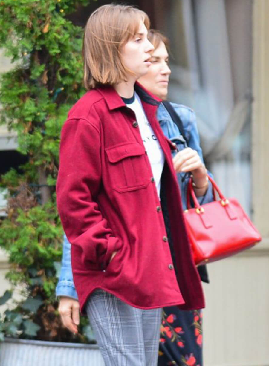 Maya Hawke Stranger Things Red Jacket