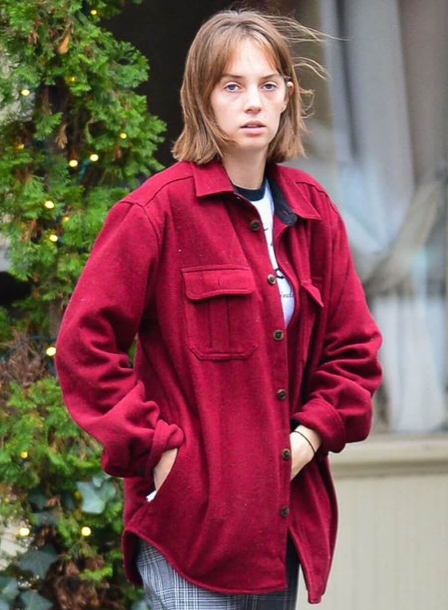 Maya Hawke Stranger Things Red Jacket