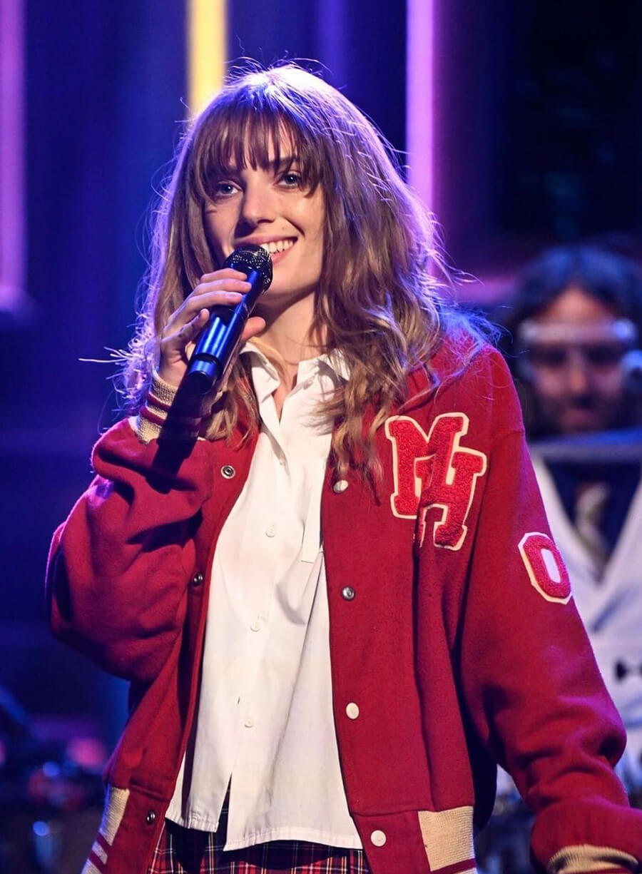 Maya Hawke The Tonight Show Chaos Angel Jacket