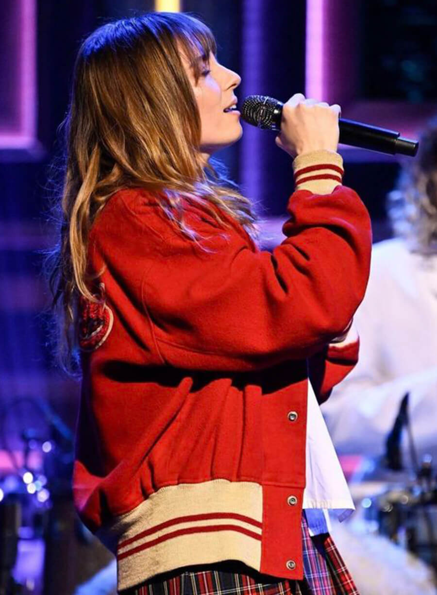 Maya Hawke The Tonight Show Chaos Angel Jacket