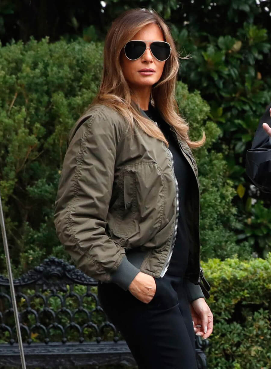 Melania Trump Bomber Jacket