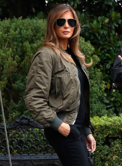 Melania Trump Bomber Jacket