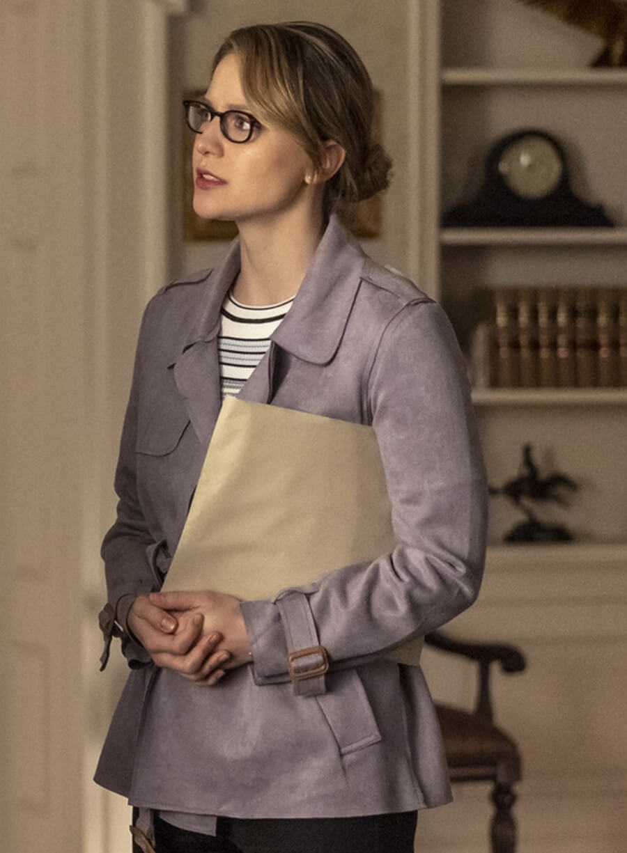 Melissa Benoist Supergirl Trench Suede Coat